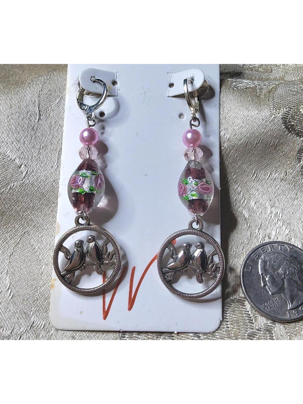 Double Bird Earrings